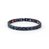 Amor - Negative Ion Bracelet, Blue Steel