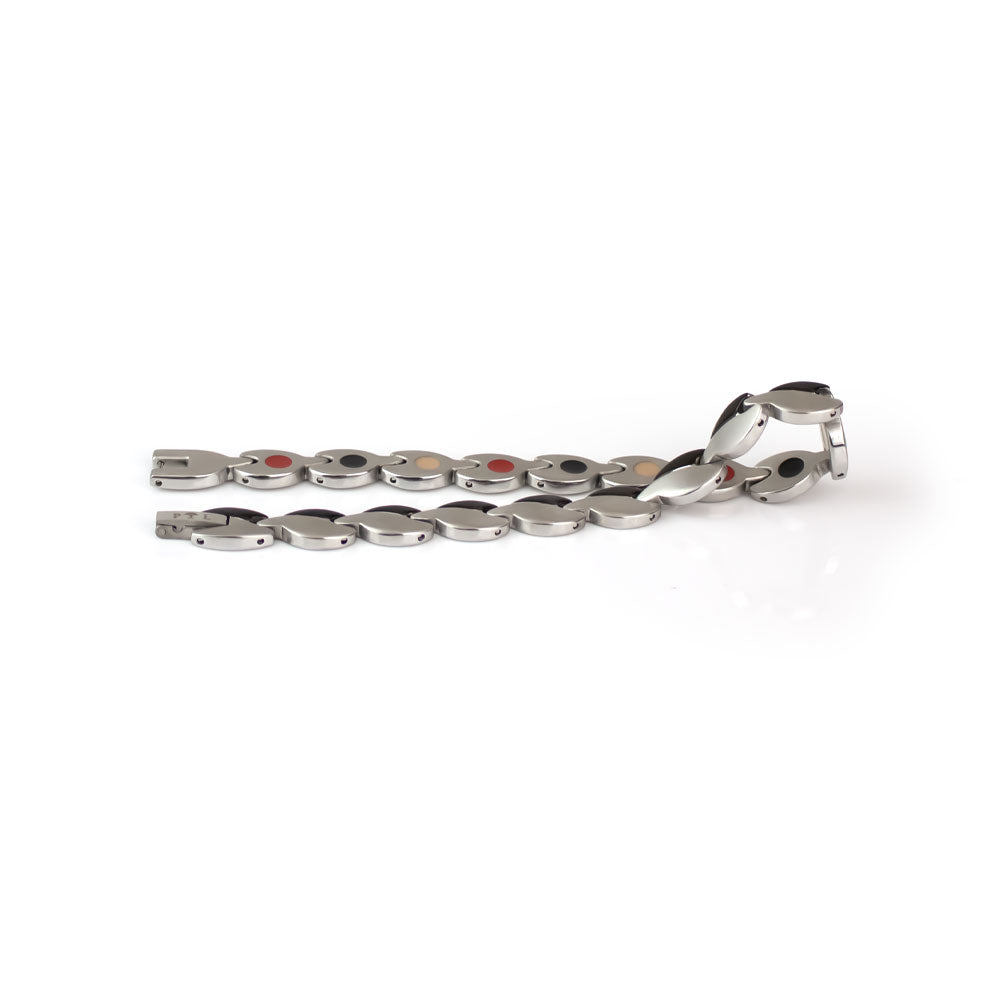 Lucky - Negative Ion Bracelet, Stainless Steel