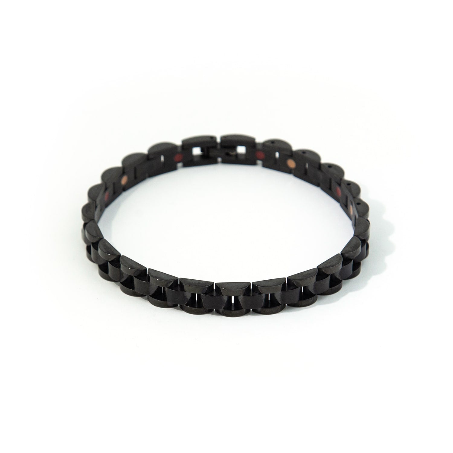 Black Knight - Negative Ion Bracelet, Onyx & Tourmaline