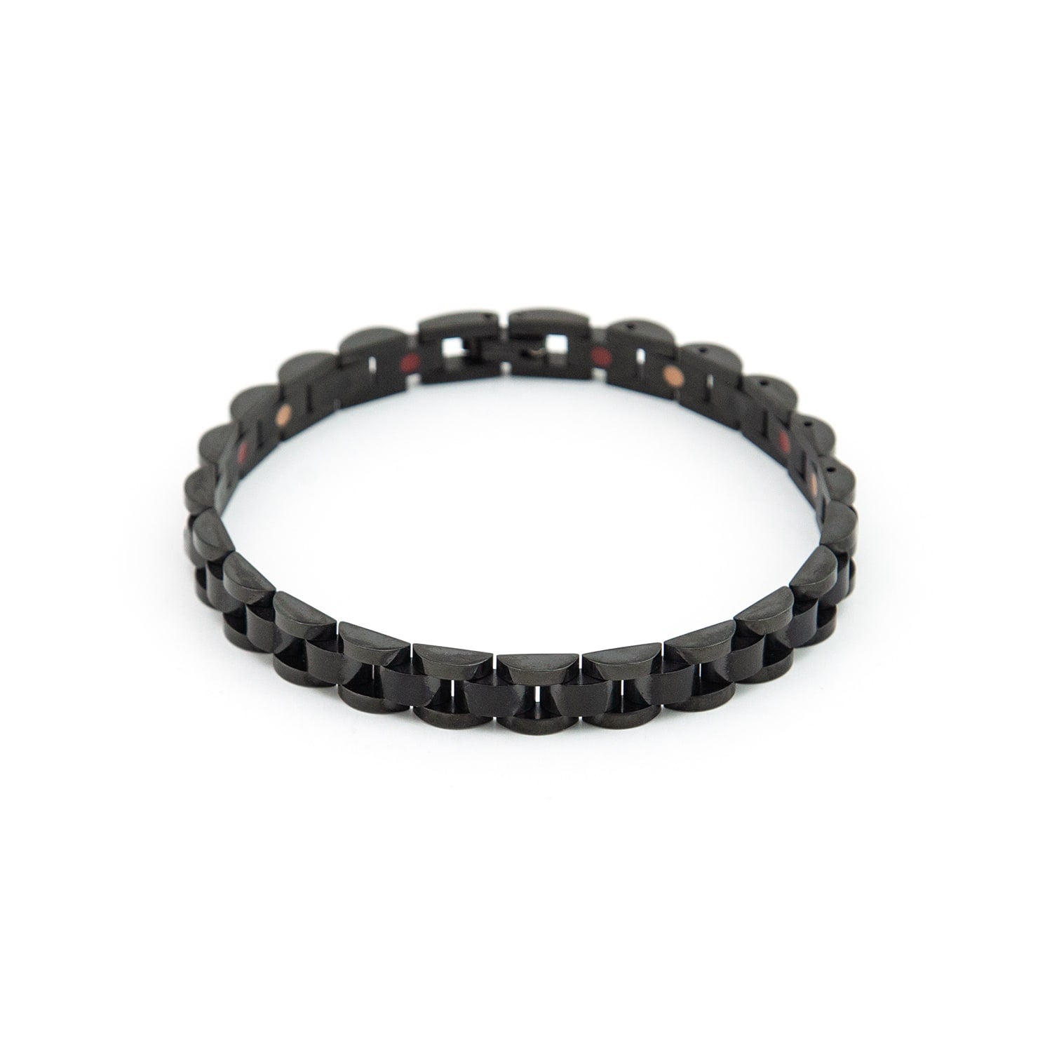 Black Knight - Negative Ion Bracelet, Onyx & Tourmaline