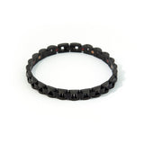 Black Knight - Negative Ion Bracelet, Onyx & Tourmaline