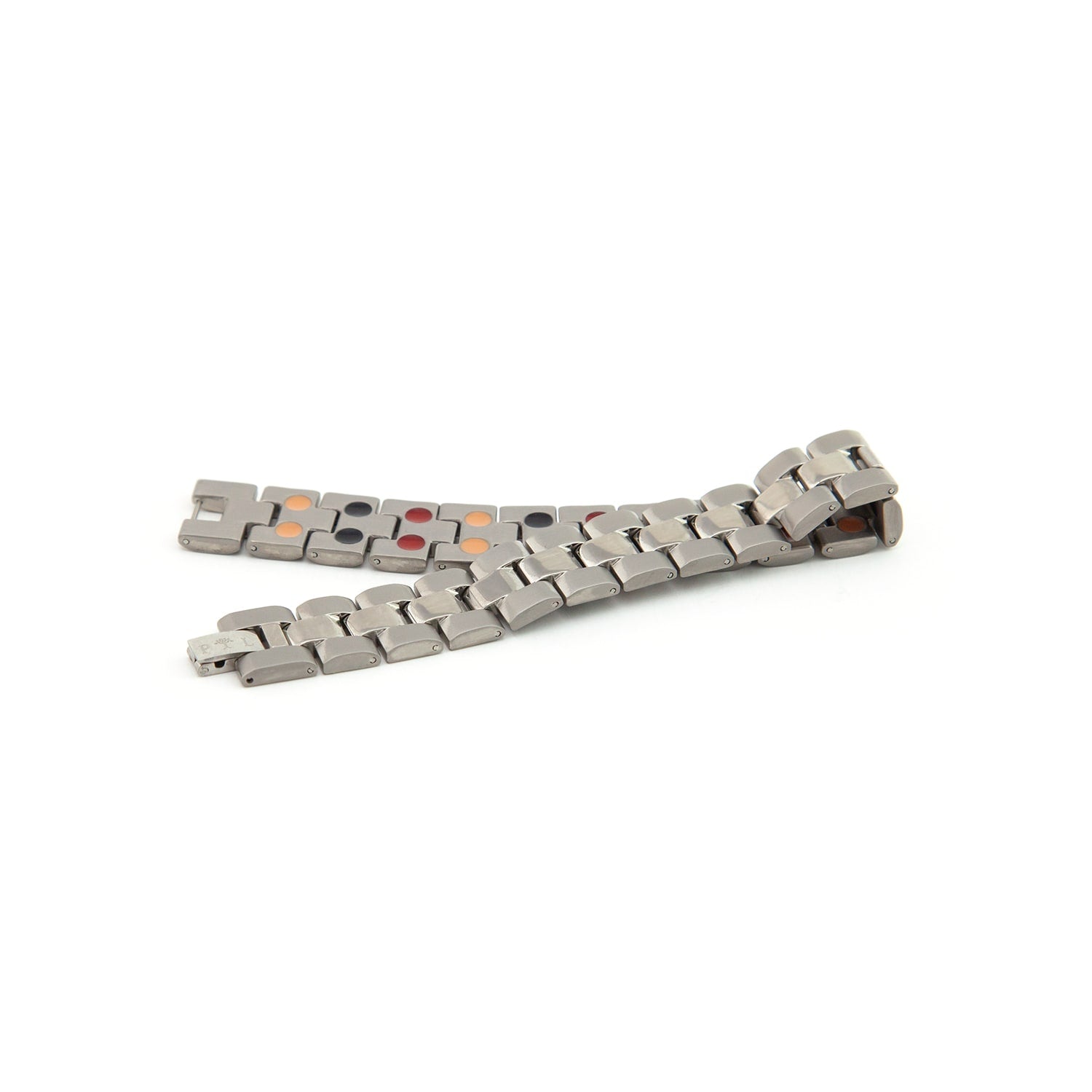 Arcene - Negative Ion Bracelet, Titanium & Sterling Silver
