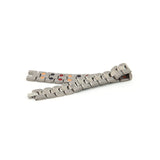 Arcene - Negative Ion Bracelet, Titanium & Sterling Silver