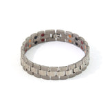 Arcene - Negative Ion Bracelet, Titanium & Sterling Silver