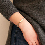 Drops - Negative Ion Bracelet, Polished Gold & Stainless Steel
