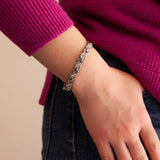 Link - Titanium Negative Ion Bracelet with Swarovski Crystals