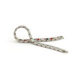 Embrace - Stress Relief Negative Ion Bracelet, Stainless Steel Rhombus