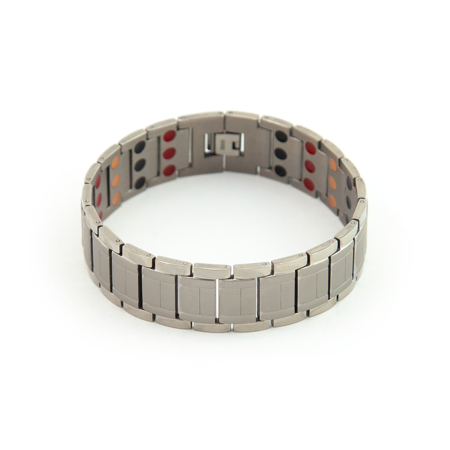 Essence - Negative Ion Bracelet, Titanium & Sterling Silver