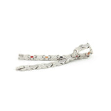 Love - Negative Ion Heart Bracelet - Stainless Steel