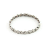 Beauty - Negative Ion Stress Relief Two-Tone Bracelet