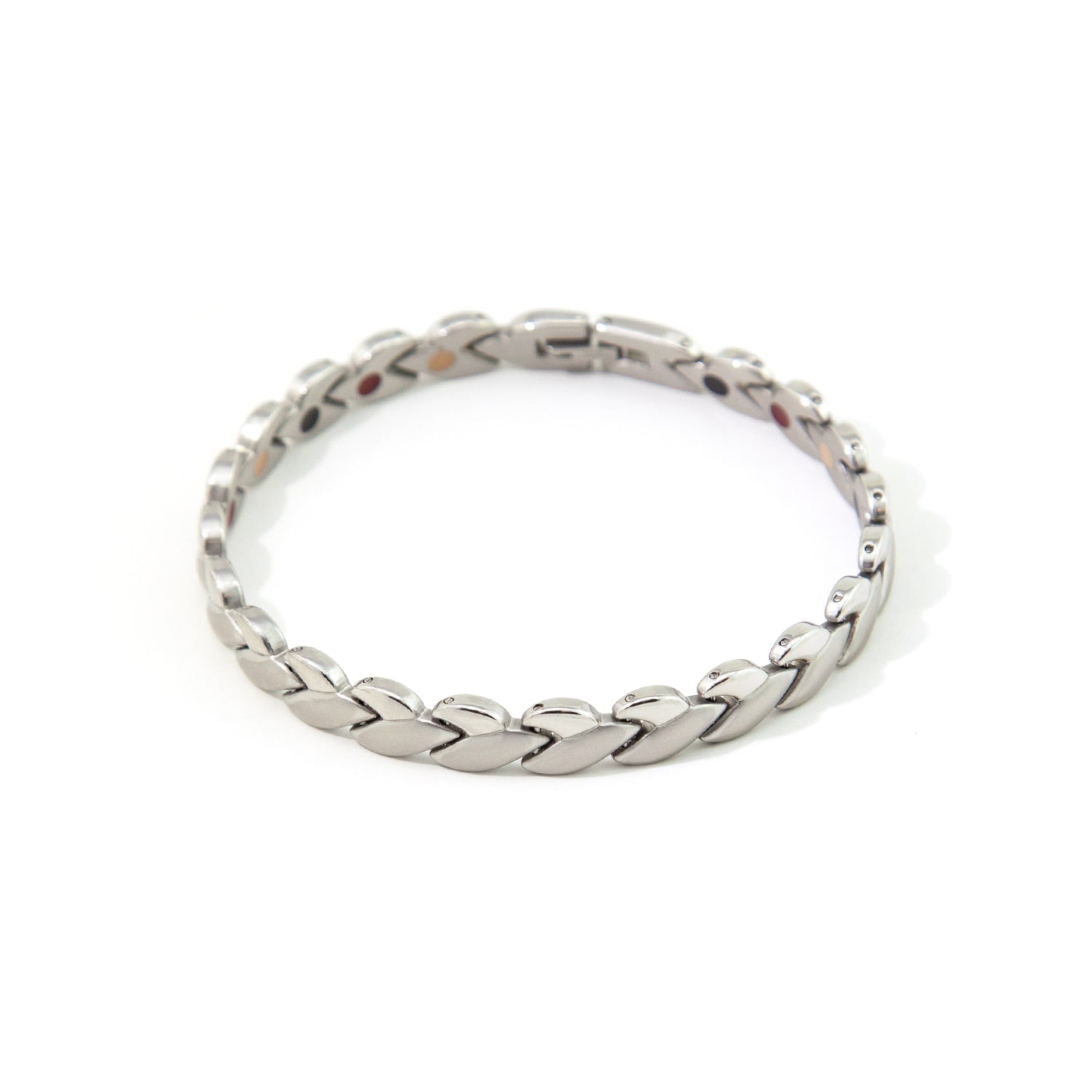 Beauty - Negative Ion Stress Relief Two-Tone Bracelet