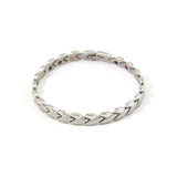 Beauty - Negative Ion Stress Relief Two-Tone Bracelet