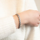 Beauty - Negative Ion Stress Relief Two-Tone Bracelet