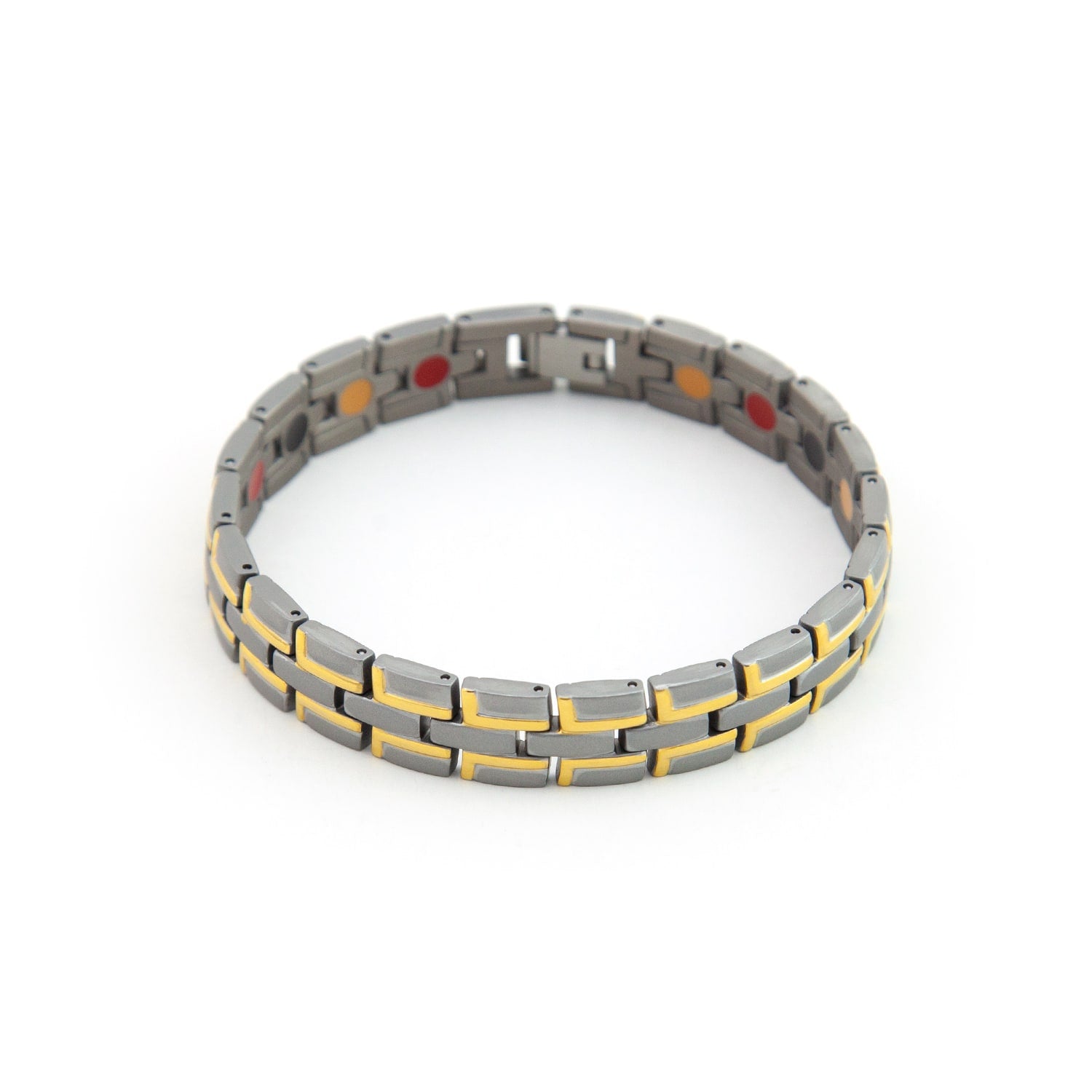 Enchanted - Negative Ion Bracelet, Titanium & Gold Plated