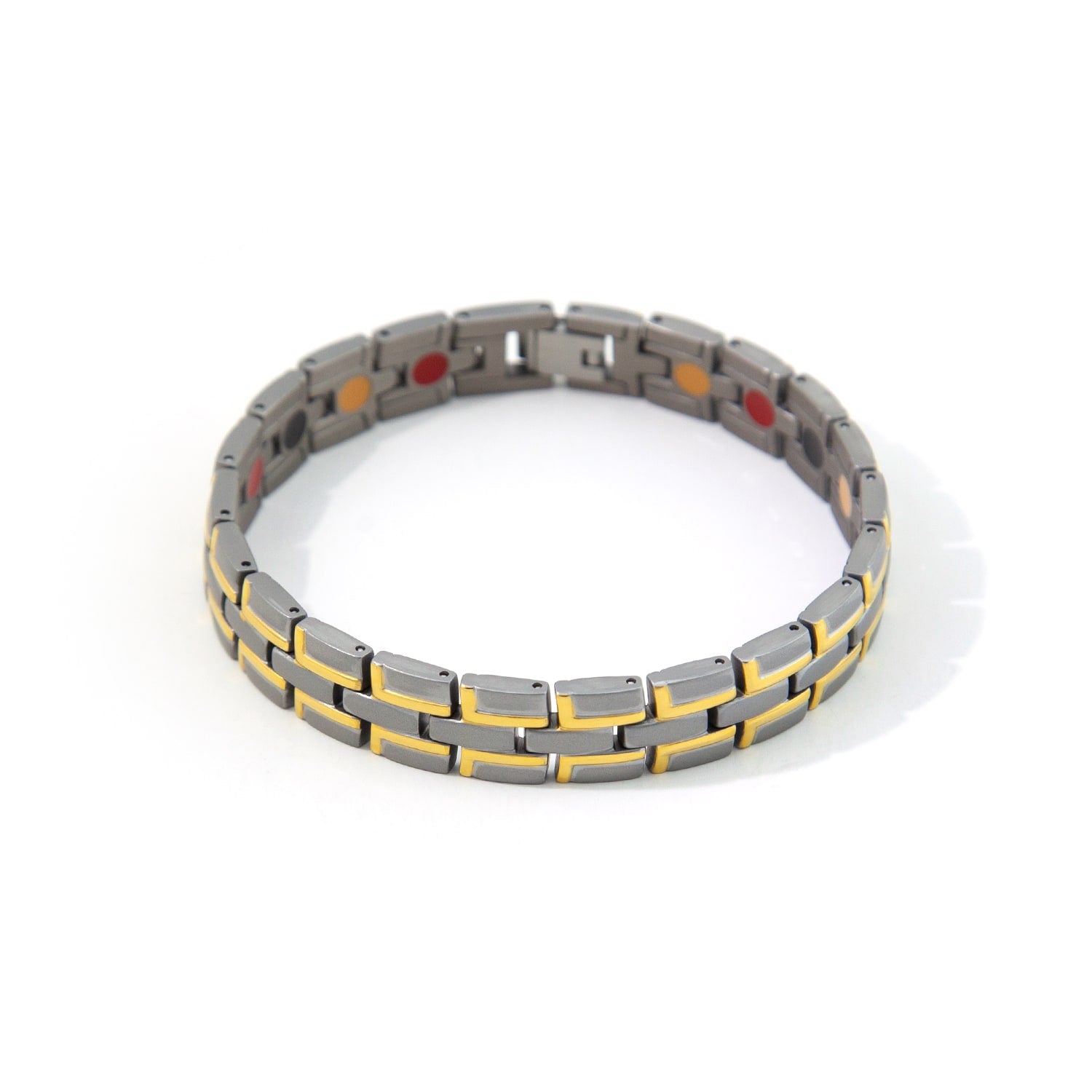 Enchanted - Negative Ion Bracelet, Titanium & Gold Plated
