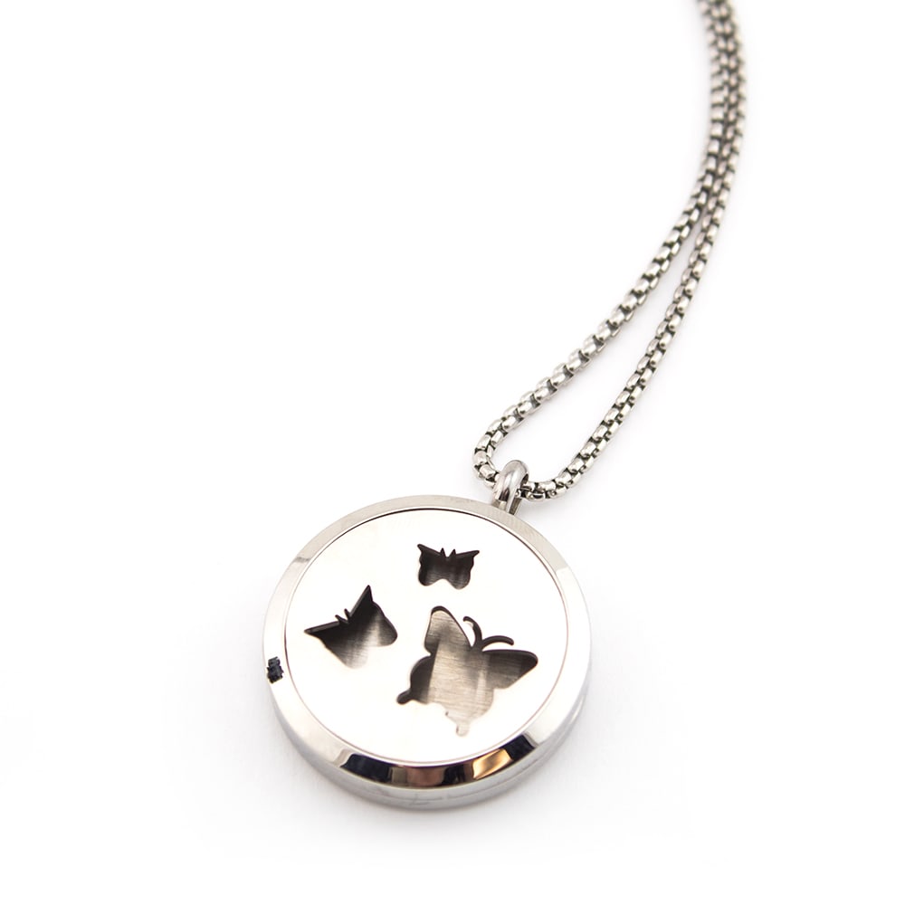 Butterflies Essential Oil Diffuser Pendant