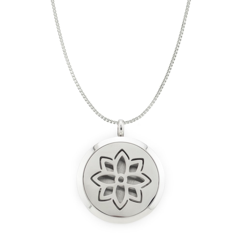 Lotus Flower Essential Oil Diffuser Pendant