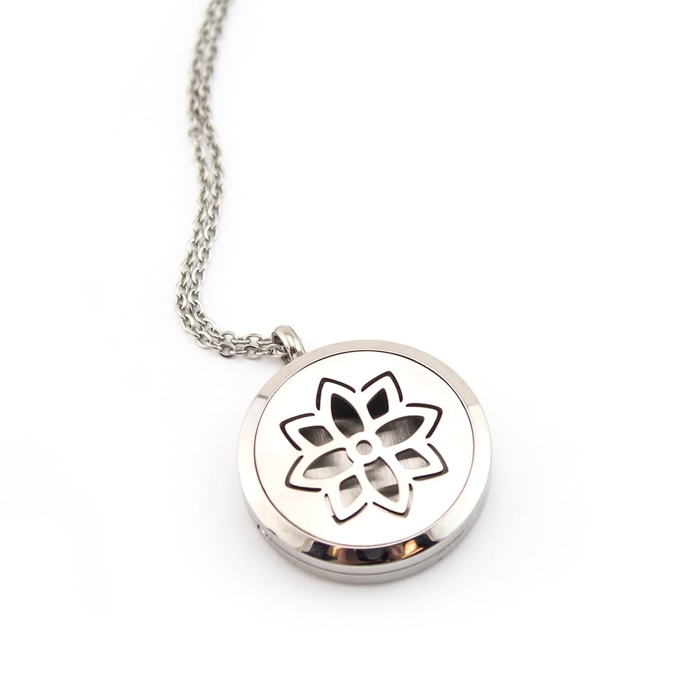 Lotus Flower Essential Oil Diffuser Pendant
