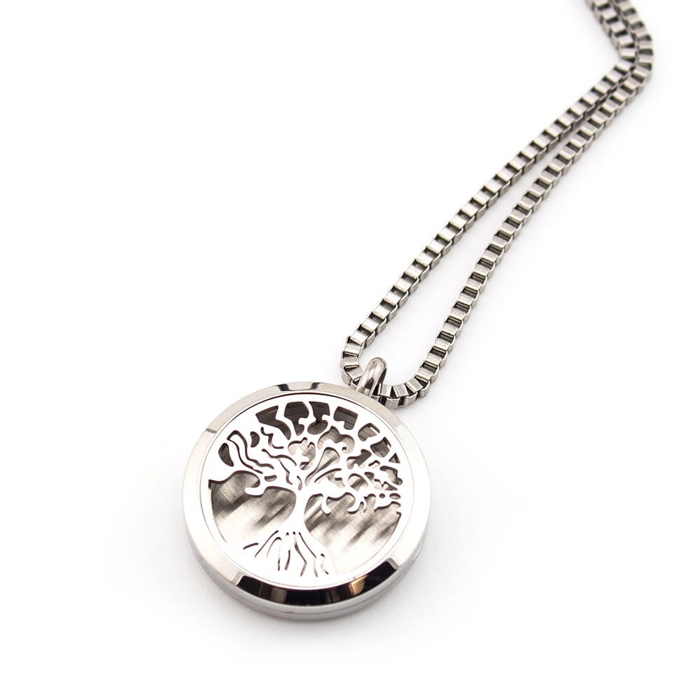 Tree of Life Essential Oil Diffuser Pendant