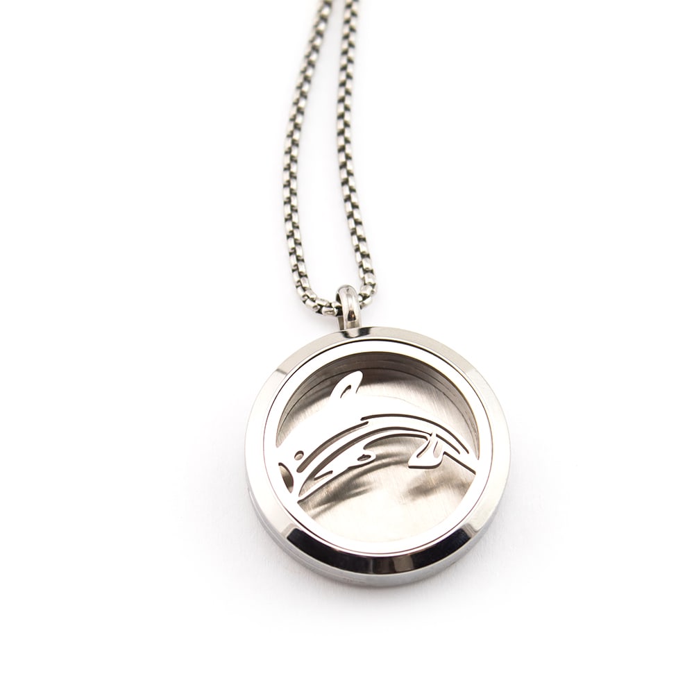 Whale Essential Oil Diffuser Pendant