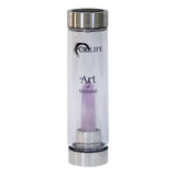 Amethyst Gemstone Water Bottle