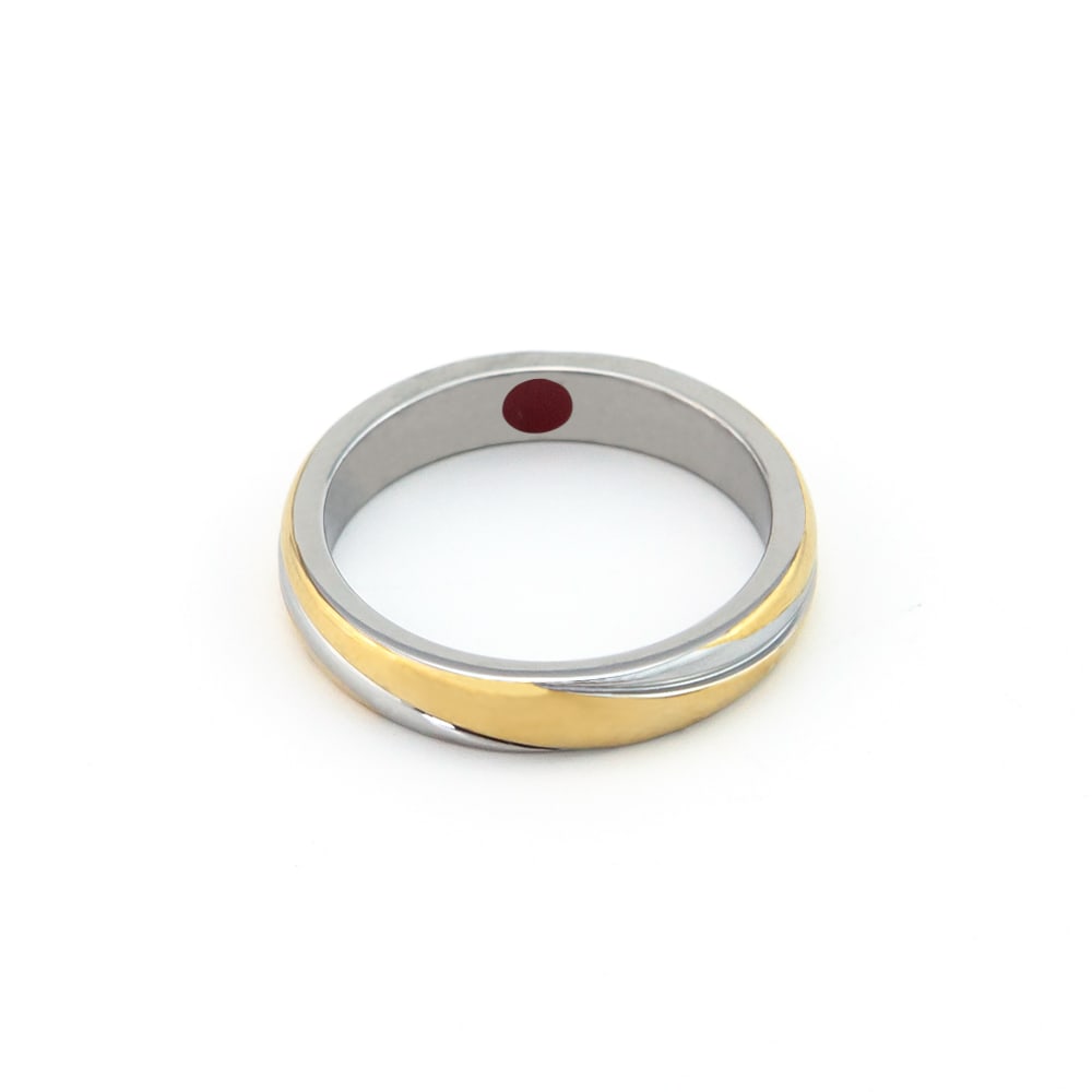 Purlife Elegant Two-Tone Negative Ion Ring