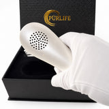 4th of July Sale - Larimar Sonic Face and Body Instrument - Hot and Cold Negative Ion Skin Care Device for At-Home Facial and Body Treatment by Purlife