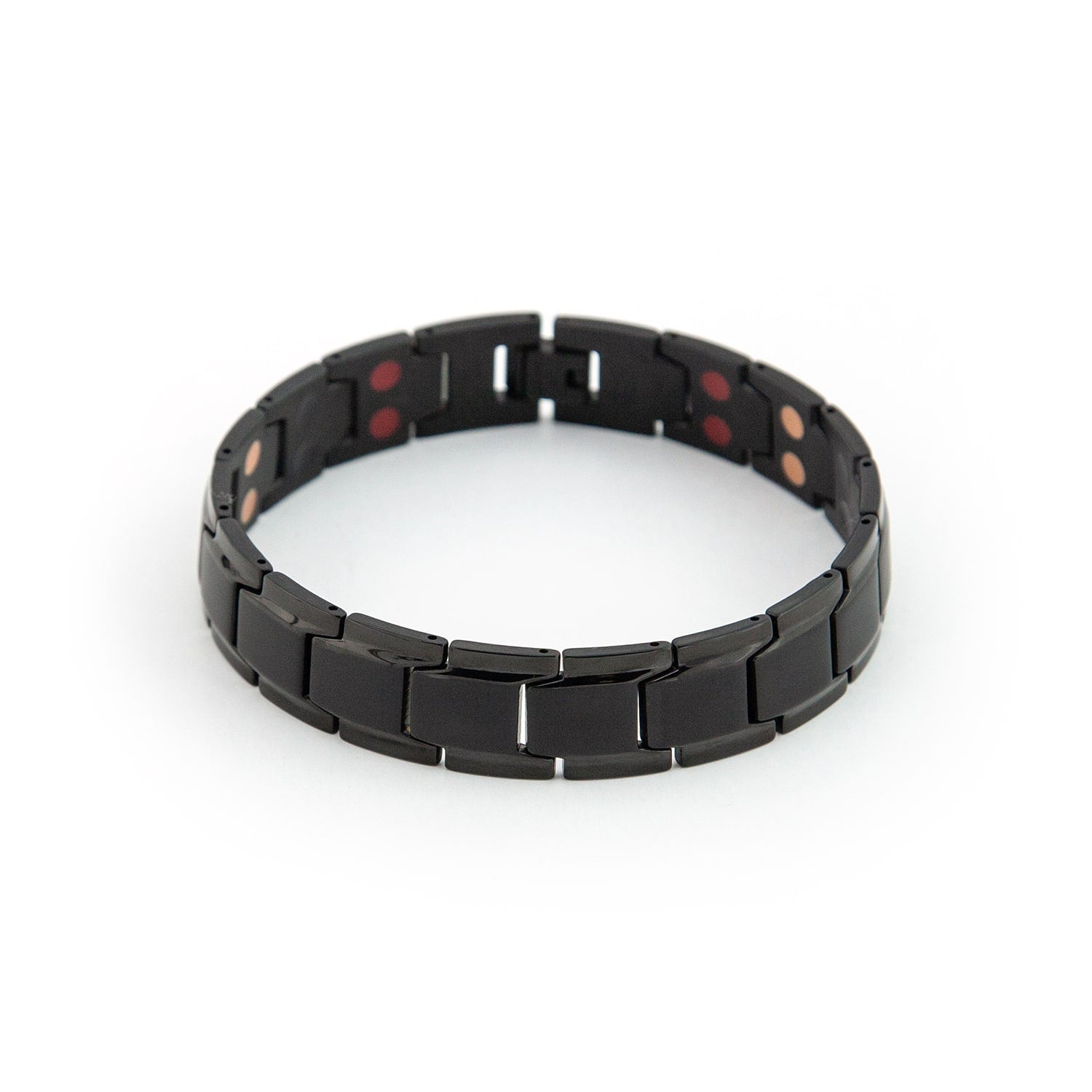 Pure Black - Negative Ion Bracelet, Onyx Plated
