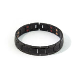 Pure Black - Negative Ion Bracelet, Onyx Plated