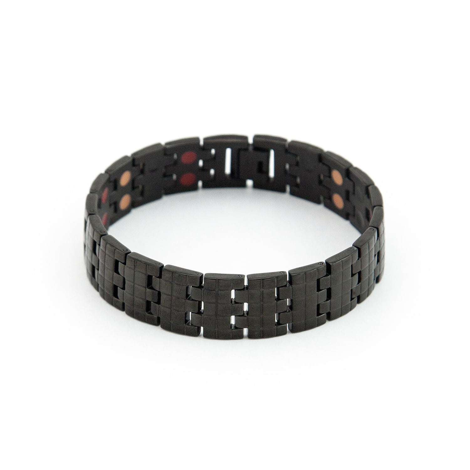 Pristine Black - Negative Ion Bracelet, Polished Onyx