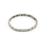 Success - Stainless Steel Negative Ion Bracelet with Swarovski Crystals