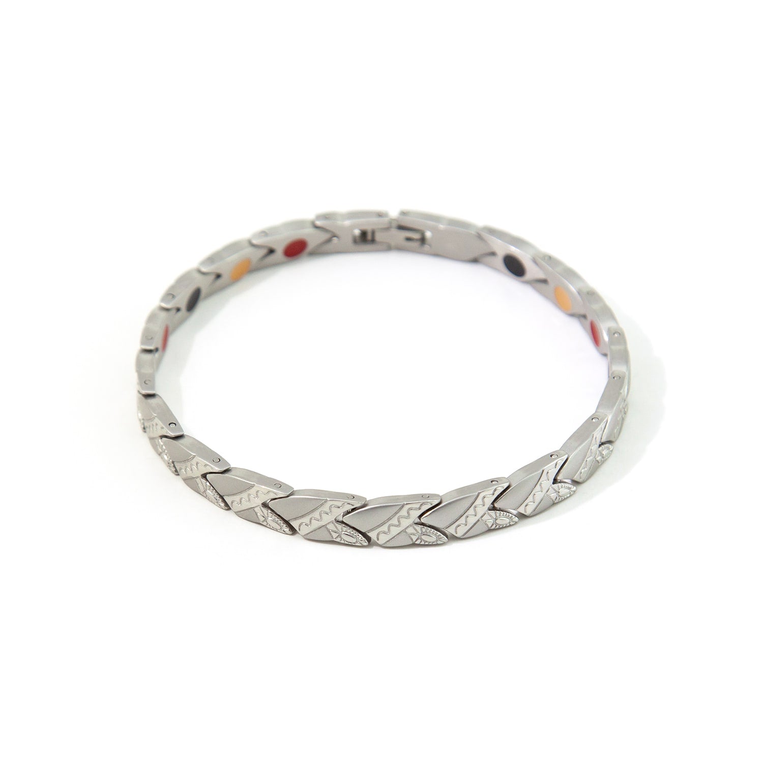 Infinity - Stress Relief - Stainless Steel Negative Ion Bracelet