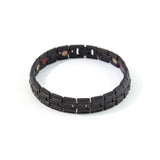Night - Negative Ion Bracelet, Elegant Titanium Polished Black