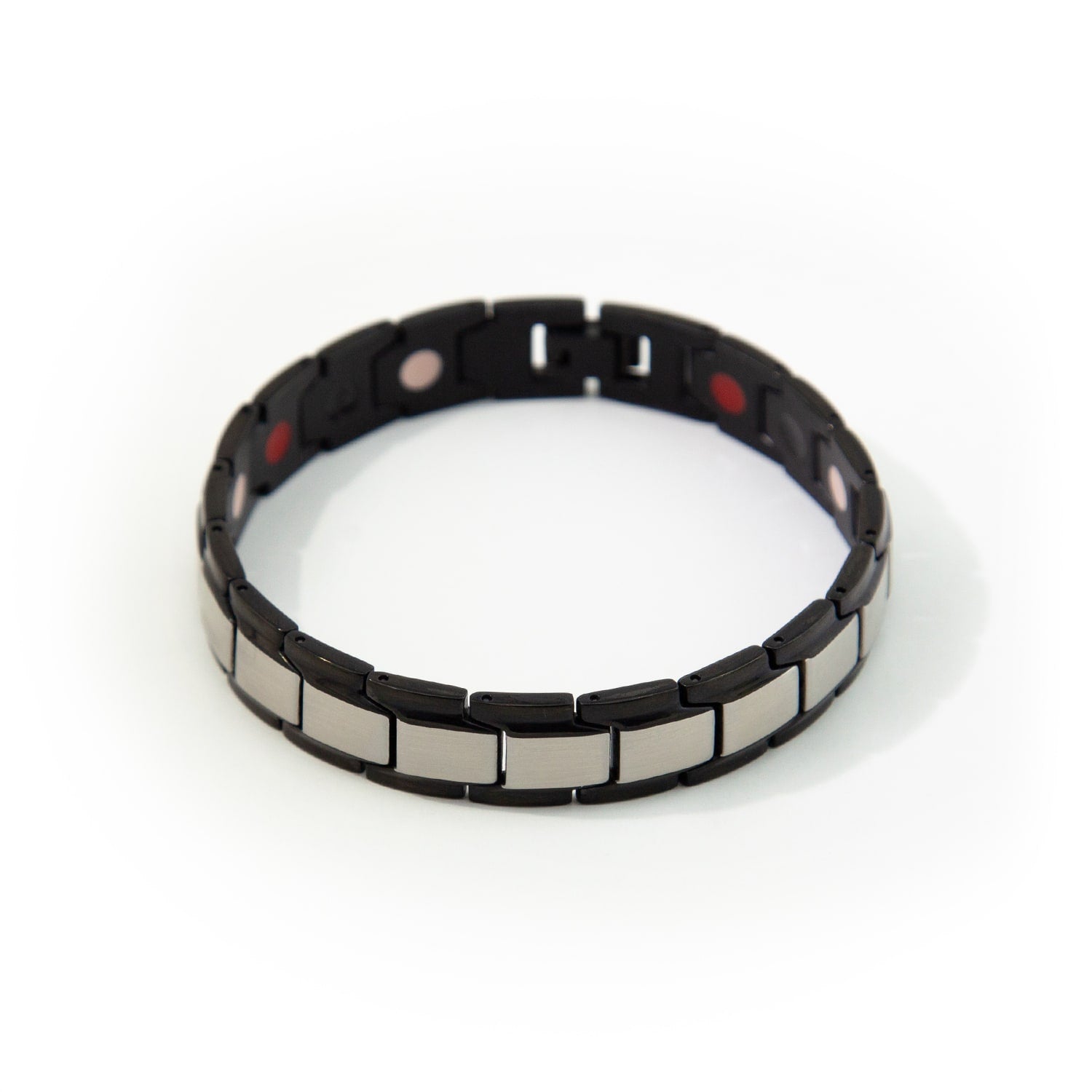Swell - Negative Ion Bracelet, Stainless Steel with Black
