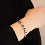 All The Stars - Negative Ion Bracelet, Stainless Steel with Swarovski Crystals