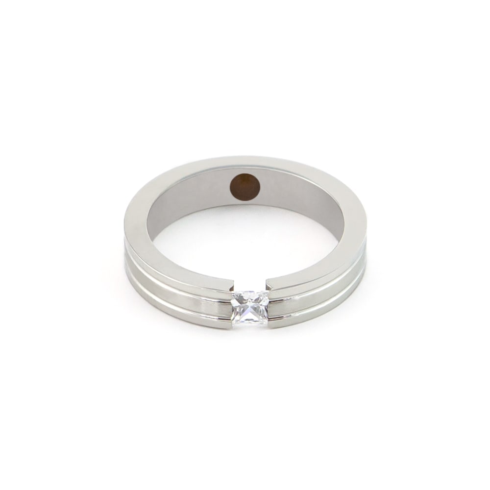 Elegant Crystal Negative Ion Ring