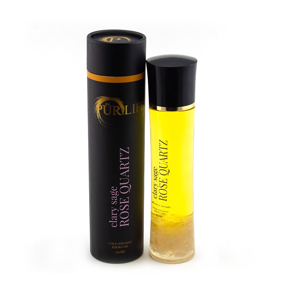 Rose Quartz & Clary Sage Essential Body Oil